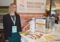 Vivien Horvath from the Hungarian Chamber of Agriculture represented a Hungarian co-operative that makes bread, called Magyarok Kenyere.